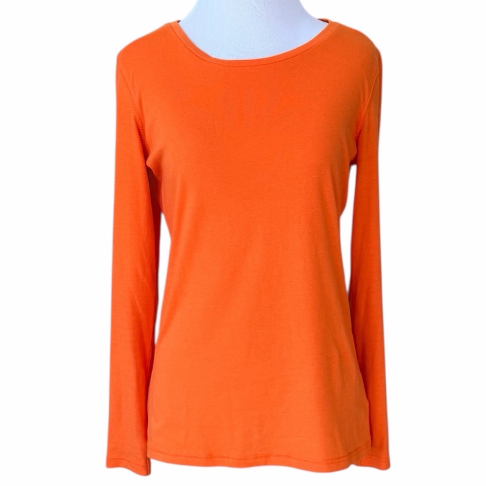 GRANE Orange Long Sleeve Top